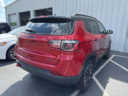 Red 2025 Jeep Compass Trailhawk