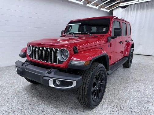 Firecracker Red Clearcoat 2025 Jeep Wrangler 4xe Sahara