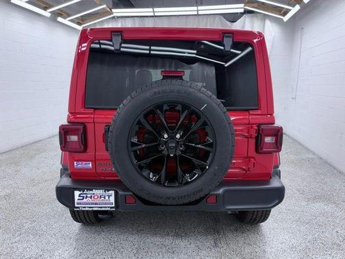 Firecracker Red Clearcoat 2025 Jeep Wrangler 4xe Sahara