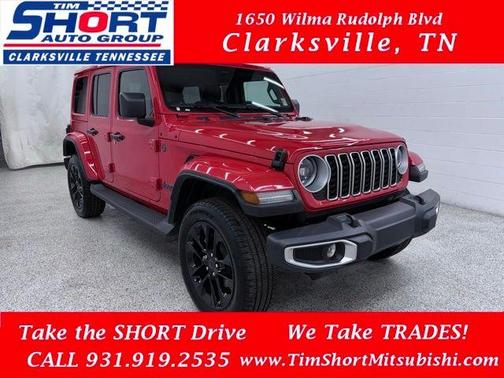 Firecracker Red Clearcoat 2025 Jeep Wrangler 4xe Sahara