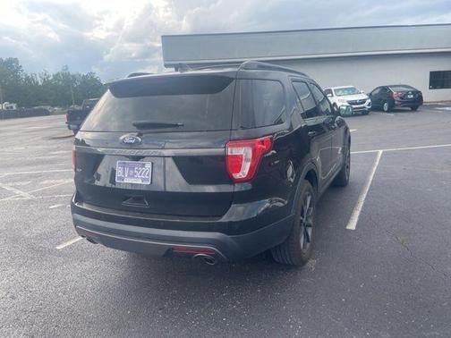Shadow Black 2017 Ford Explorer XLT