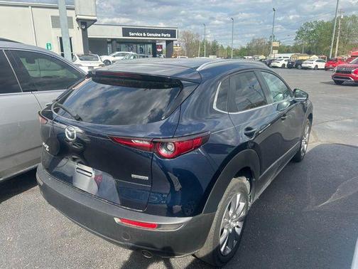 Deep Crystal Blue Mica 2023 Mazda CX-30 2.5 S Preferred Package