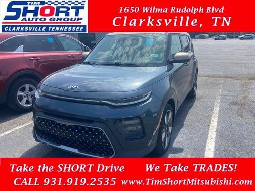 Gravity Gray / Gold Roof 2020 Kia Soul EX
