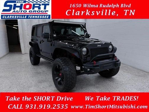 Black Clearcoat 2014 Jeep Wrangler Unlimited Rubicon