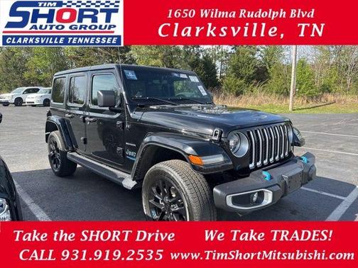 Black Clearcoat 2022 Jeep Wrangler Unlimited 4xe Sahara