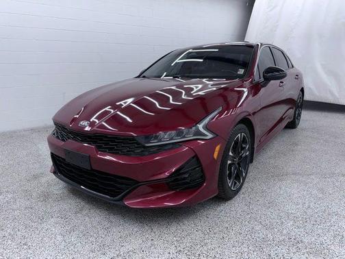 Passion Red 2021 Kia K5 GT-Line