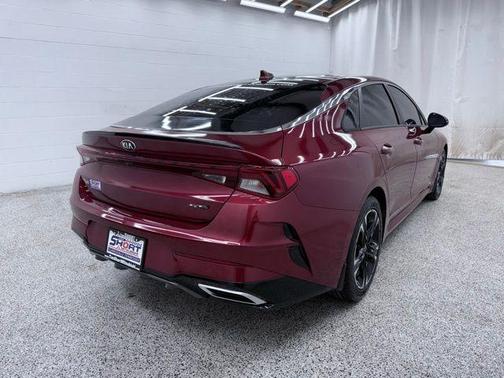 Passion Red 2021 Kia K5 GT-Line
