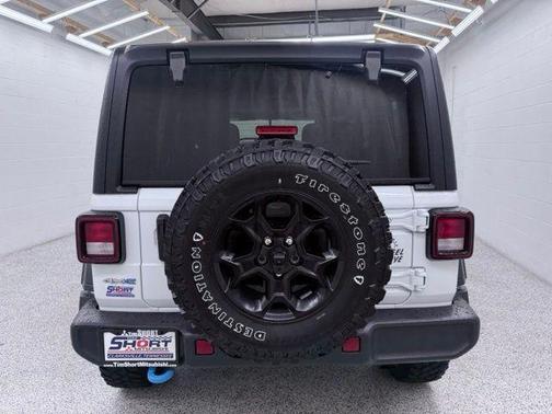 Bright White Clearcoat 2023 Jeep Wrangler 4xe Base