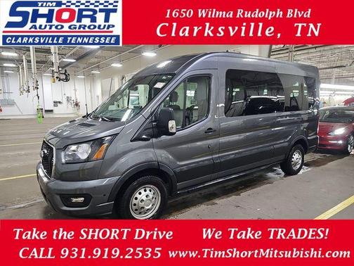 Gray Metallic 2025 Ford Transit-350 XLT