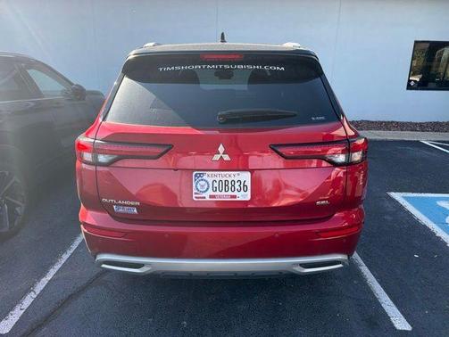 Diamond Red 2023 Mitsubishi Outlander SEL Black Edition