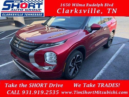 Diamond Red 2023 Mitsubishi Outlander SEL Black Edition