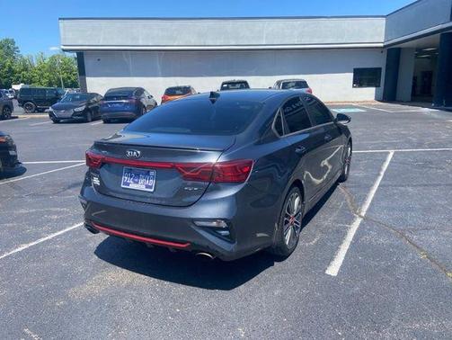 Gravity Gray 2021 Kia Forte GT