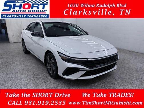 White 2025 Hyundai ELANTRA SEL Sport