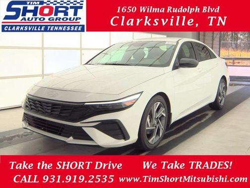 White 2025 Hyundai ELANTRA SEL Sport