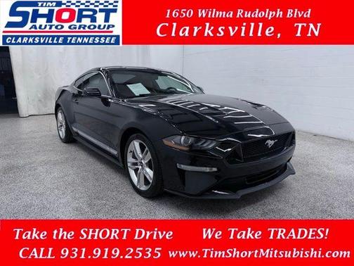 Shadow Black 2019 Ford Mustang EcoBoost Premium