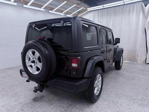 Black Clearcoat 2023 Jeep Wrangler Sport