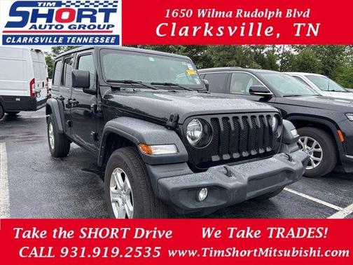 Black Clearcoat 2023 Jeep Wrangler Sport