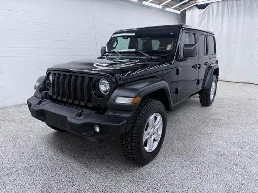 Black Clearcoat 2023 Jeep Wrangler Sport