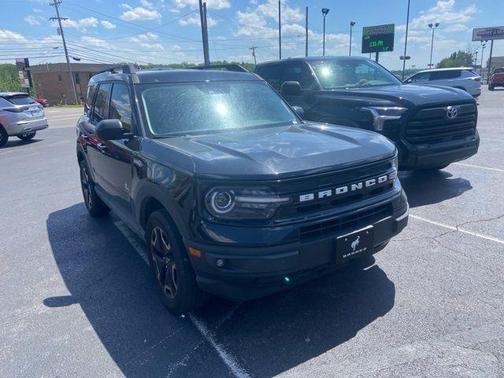Shadow Black 2021 Ford Bronco Sport Outer Banks