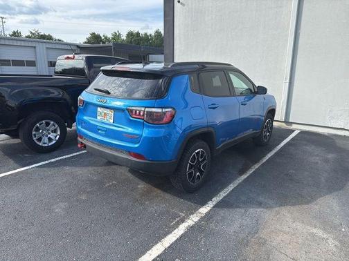 Hydro Blue Pearlcoat 2025 Jeep Compass Trailhawk