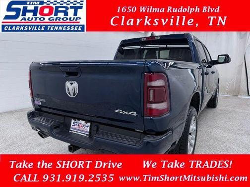 Patriot Blue Pearlcoat 2023 RAM 1500 Laramie