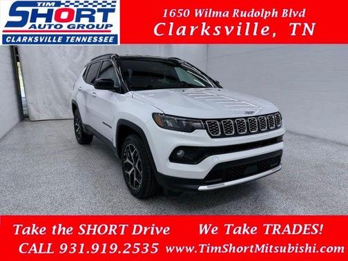 Bright White Clearcoat 2025 Jeep Compass Limited