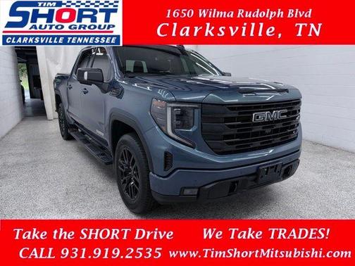 Dynamic Blue Metallic 2024 GMC Sierra 1500 Elevation