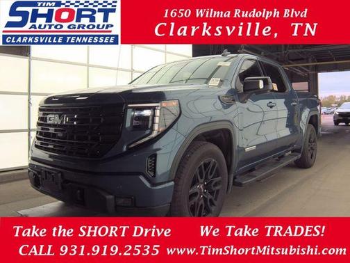 Dynamic Blue Metallic 2024 GMC Sierra 1500 Elevation