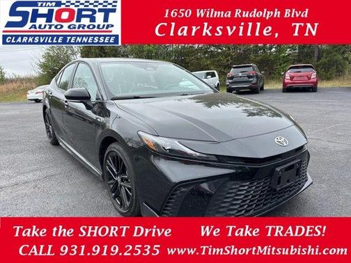 Midnight Black Metallic 2025 Toyota Camry SE