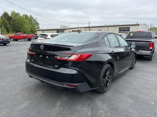 Midnight Black Metallic 2025 Toyota Camry SE
