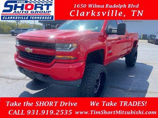 Red 2018 Chevrolet Silverado 1500 Custom