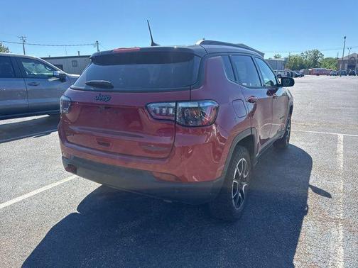 Red 2025 Jeep Compass Trailhawk