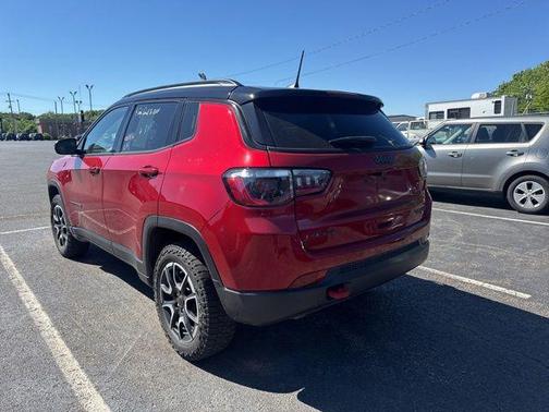Red 2025 Jeep Compass Trailhawk