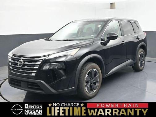 Super Black 2025 Nissan Rogue SV