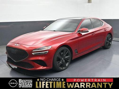 Havana Red 2022 Genesis G70 3.3T RWD