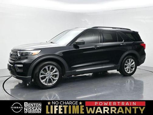Agate Black Metallic 2022 Ford Explorer XLT