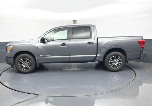Gun Metallic 2024 Nissan Titan SV