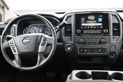 Gun Metallic 2024 Nissan Titan SV