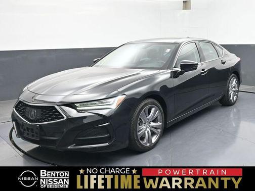 Black 2022 Acura TLX Technology