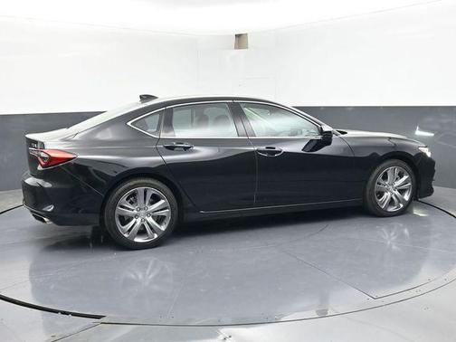 Black 2022 Acura TLX Technology