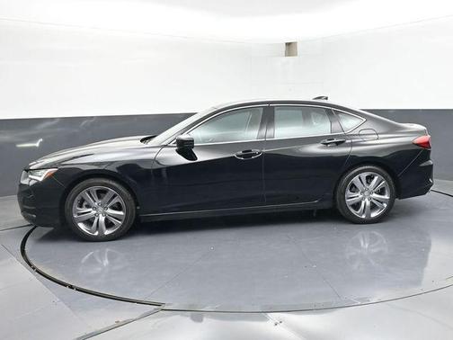 Black 2022 Acura TLX Technology