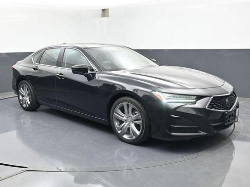 Black 2022 Acura TLX Technology