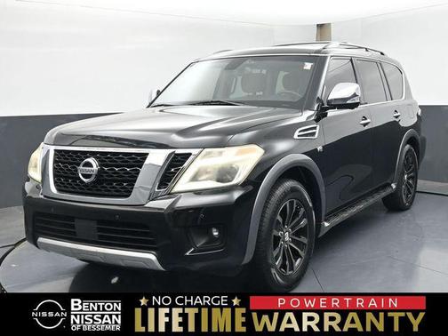 Super Black 2017 Nissan Armada Platinum