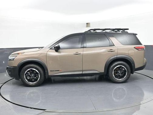Baja Storm/Super Black Roof 2023 Nissan Pathfinder Rock Creek 4WD
