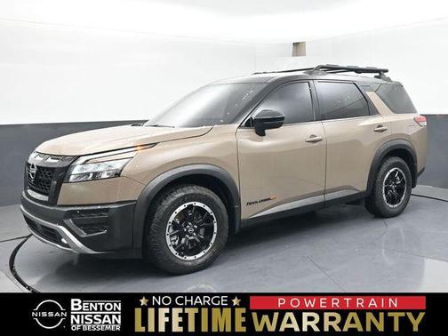 Baja Storm/Super Black Roof 2023 Nissan Pathfinder Rock Creek 4WD