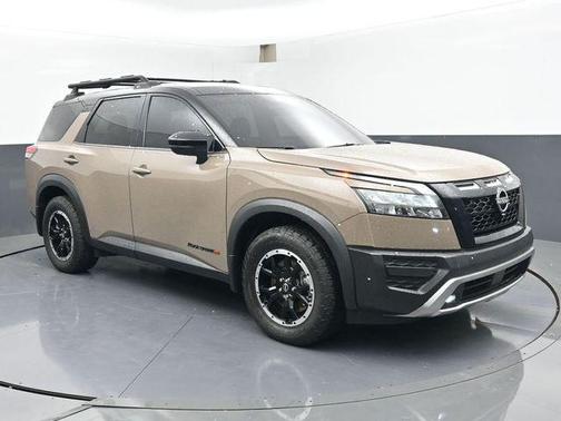 Baja Storm/Super Black Roof 2023 Nissan Pathfinder Rock Creek 4WD