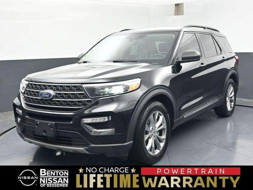 Agate Black Metallic 2022 Ford Explorer XLT