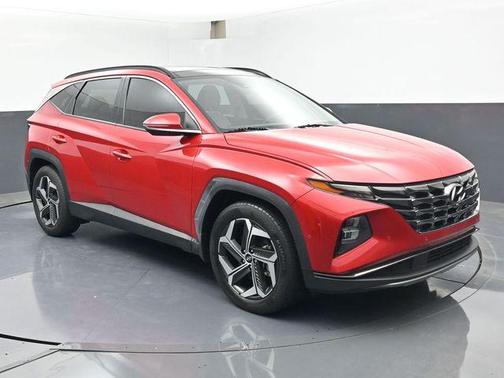 Calypso Red 2023 Hyundai TUCSON Limited