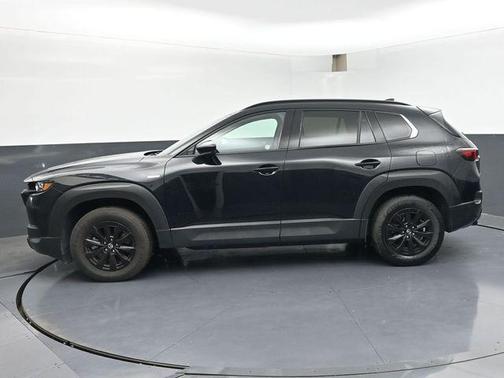 Jet Black Mica 2025 Mazda CX-50 Hybrid Premium Package