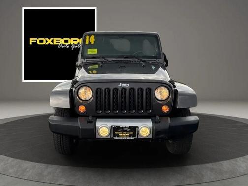 Gray 2014 Jeep Wrangler Unlimited Sahara